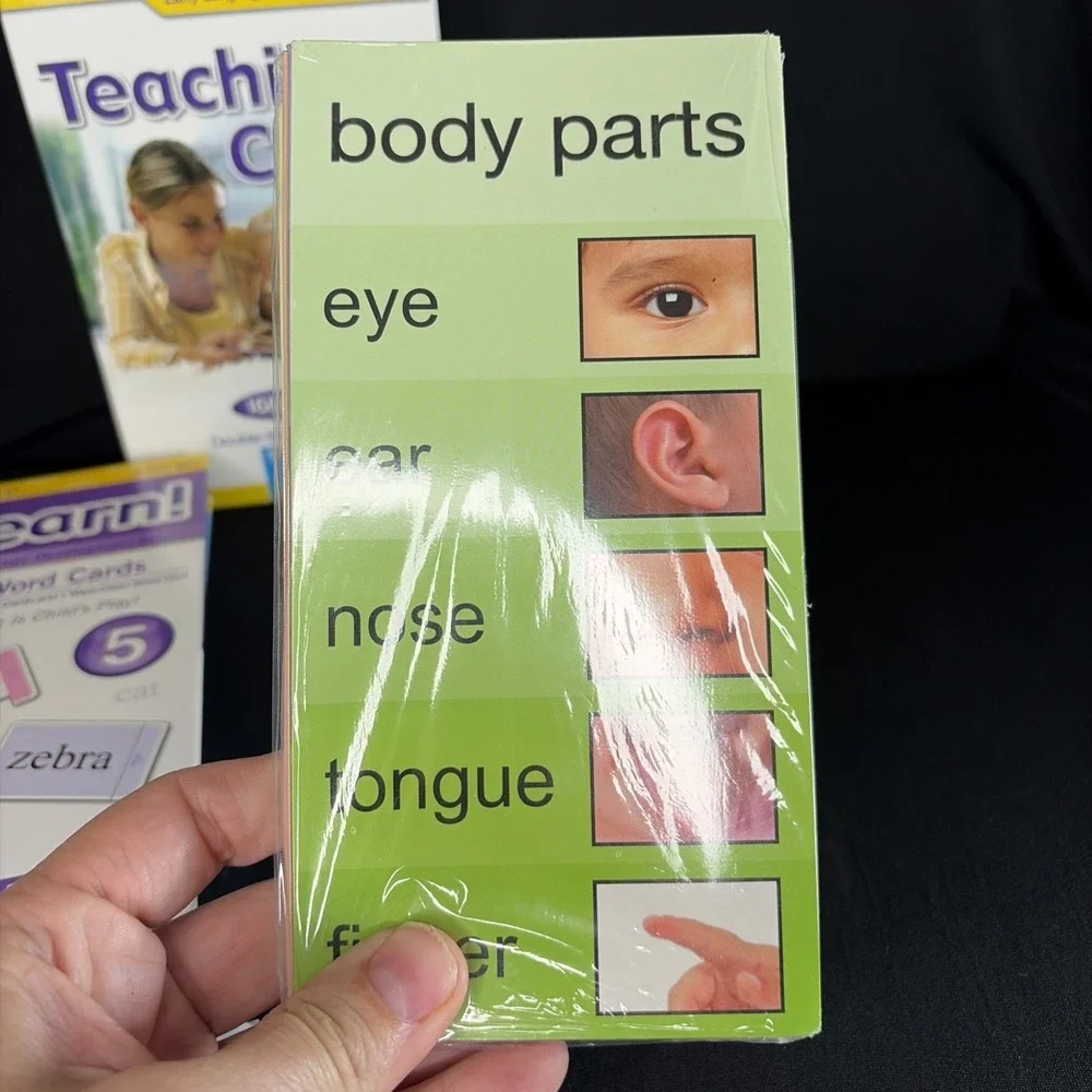 Your Baby Can Learn! Teaching‎ Cards 166 Words Double-Sided by Robert Titzer